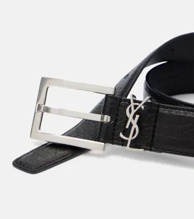 Saint Laurent Cassandre leather belt | Thumbnail 2 Saint Laurent Cassandre leather belt | Thumbnail 2