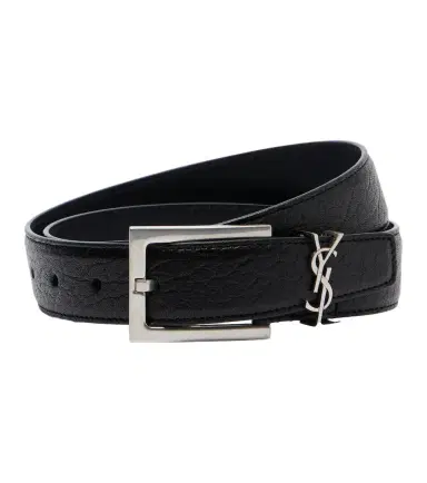 Saint Laurent Cassandre leather belt | Thumbnail 1 Saint Laurent Cassandre leather belt | Thumbnail 1