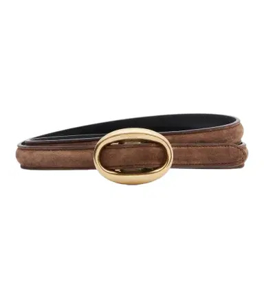 Saint Laurent Suede belt | Thumbnail 1 Saint Laurent Suede belt | Thumbnail 1