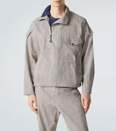 Kiko Kostadinov Farkas cotton and linen-blend jacket | Thumbnail 3 Kiko Kostadinov Farkas cotton and linen-blend jacket | Thumbnail 3
