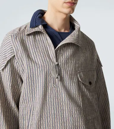 Kiko Kostadinov Farkas cotton and linen-blend jacket | Thumbnail 4 Kiko Kostadinov Farkas cotton and linen-blend jacket | Thumbnail 4