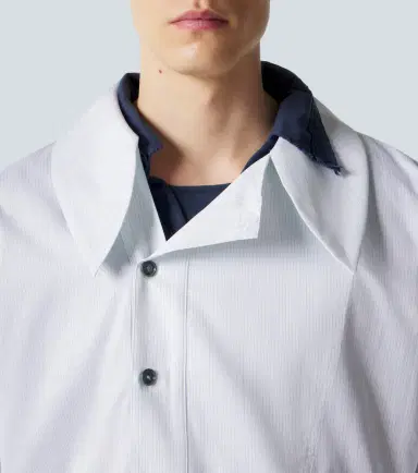 Kiko Kostadinov Kest striped cotton shirt | Thumbnail 5
