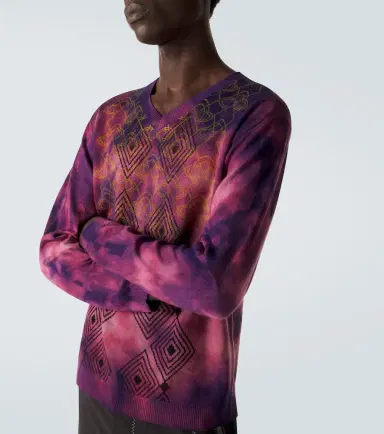Kiko Kostadinov Hatha tie-dye wool sweater | Thumbnail 4