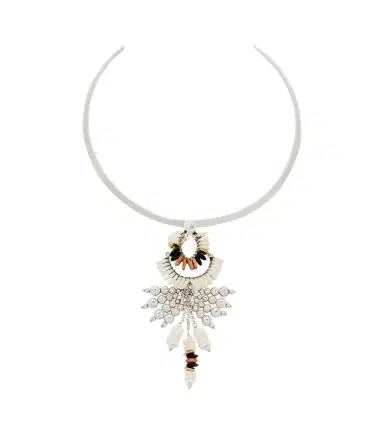 Isabel Marant Lyna beaded pendant necklace | Thumbnail 1