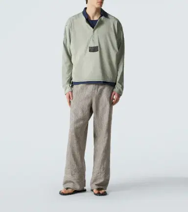 Kiko Kostadinov Sargo cotton Henley shirt | Thumbnail 4