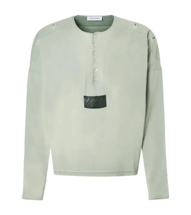 Kiko Kostadinov Sargo cotton Henley shirt