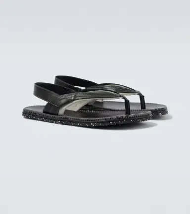 Kiko Kostadinov Andras leather thong sandals | Thumbnail 6