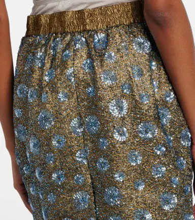 Jacques Wei Floral sequined pencil skirt | Thumbnail 2