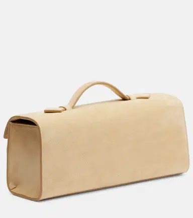 Savette Symmetry Slim suede top-handle bag | Thumbnail 3 Savette Symmetry Slim suede top-handle bag | Thumbnail 3