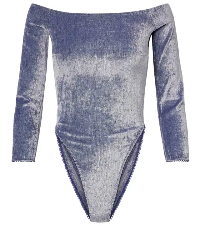Off-shoulder bodysuit