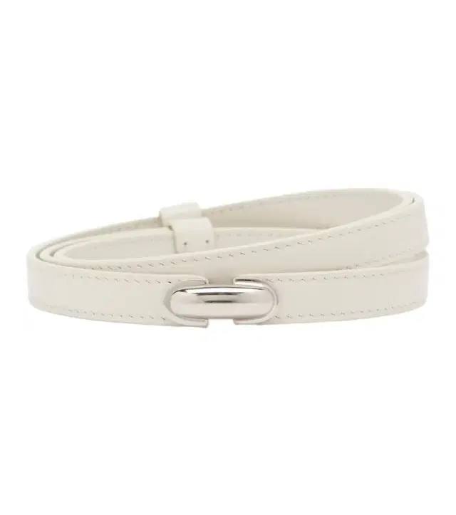 Symmetry leather belt