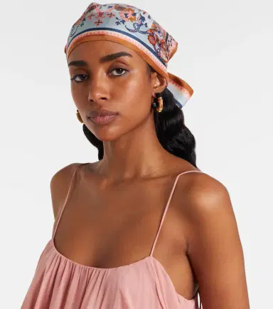 Zimmermann Printed silk head wrap | Thumbnail 4 Zimmermann Printed silk head wrap | Thumbnail 4