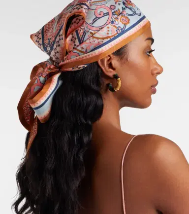 Zimmermann Printed silk head wrap | Thumbnail 5 Zimmermann Printed silk head wrap | Thumbnail 5