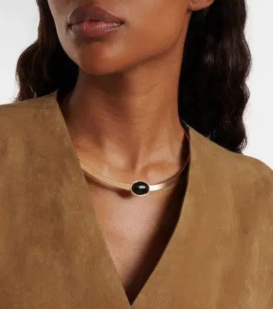 Jennifer Behr Elaine embellished necklace | Thumbnail 5