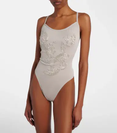 Jacques Wei Beaded bodysuit | Thumbnail 4