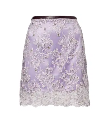 Jacques Wei Embellished lace miniskirt | Thumbnail 1 Jacques Wei Embellished lace miniskirt | Thumbnail 1