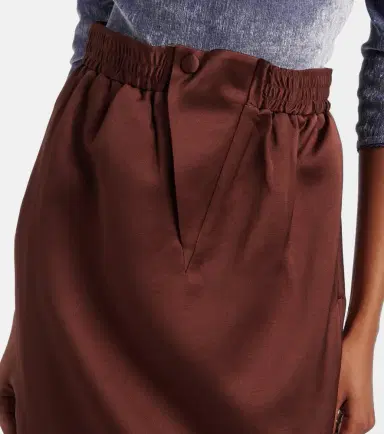 Jacques Wei Satin pencil skirt | Thumbnail 4 Jacques Wei Satin pencil skirt | Thumbnail 4