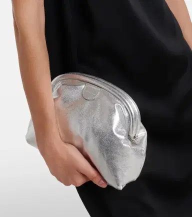 Stella McCartney Falabella padded metallic clutch | Thumbnail 6 Stella McCartney Falabella padded metallic clutch | Thumbnail 6