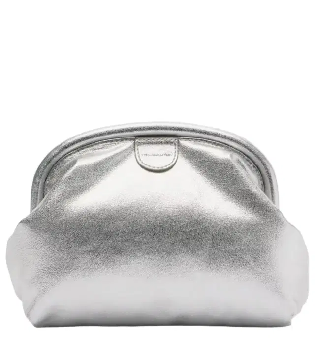 Stella McCartney Falabella padded metallic clutch