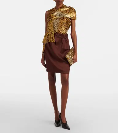 Jacques Wei Silk-blend lamé top | Thumbnail 4 Jacques Wei Silk-blend lamé top | Thumbnail 4