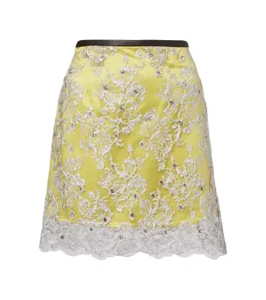 Jacques Wei Embellished lace miniskirt | Thumbnail 1