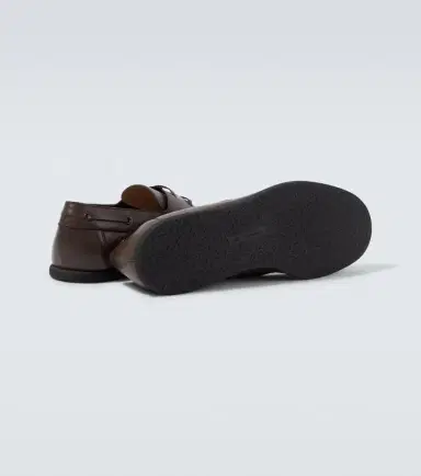 The Row Novus leather boat shoes | Thumbnail 4