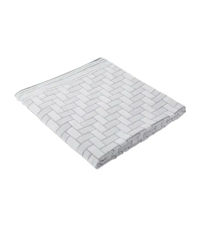 Brioni Logo cotton terry beach towel