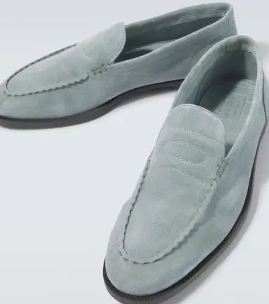 John Lobb Pace suede loafers | Thumbnail 6