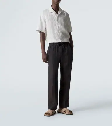 Brioni Leather-trimmed suede sandals | Thumbnail 7 Brioni Leather-trimmed suede sandals | Thumbnail 7