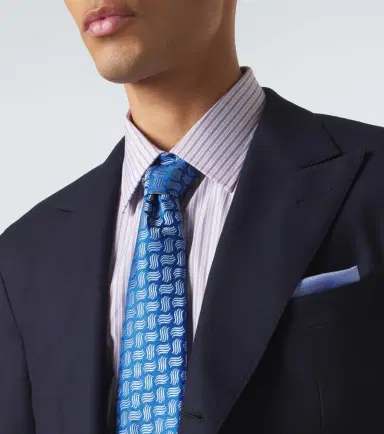 Charvet Silk jacquard tie | Thumbnail 2