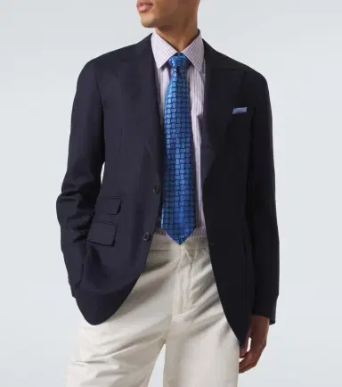 Charvet Silk jacquard tie | Thumbnail 3
