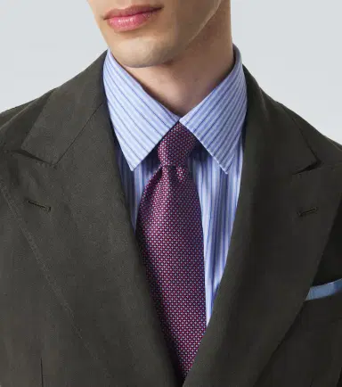 Charvet Silk jacquard tie | Thumbnail 3 Charvet Silk jacquard tie | Thumbnail 3