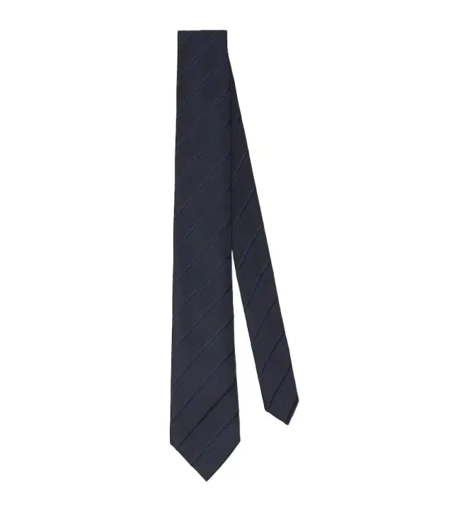 Striped silk jacquard tie