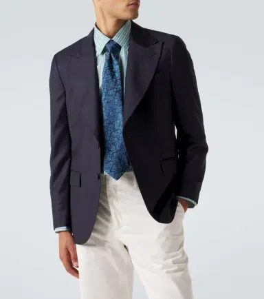 Charvet Silk paisley jacquard tie | Thumbnail 2