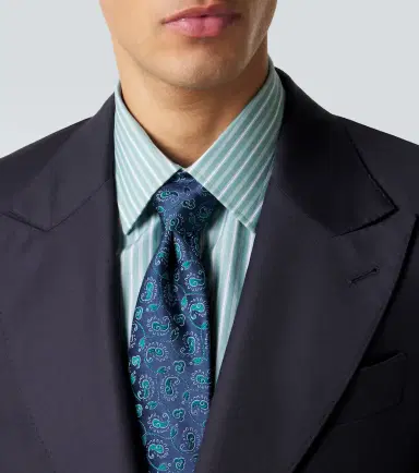 Charvet Silk paisley jacquard tie | Thumbnail 3