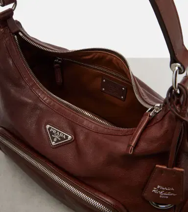 Prada Medium leather shoulder bag | Thumbnail 3 Prada Medium leather shoulder bag | Thumbnail 3
