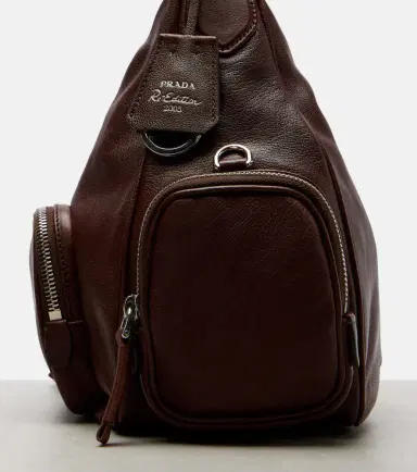 Prada Medium leather shoulder bag | Thumbnail 4 Prada Medium leather shoulder bag | Thumbnail 4
