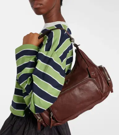 Prada Medium leather shoulder bag | Thumbnail 7 Prada Medium leather shoulder bag | Thumbnail 7