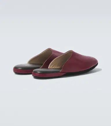 Charvet Leather slippers | Thumbnail 3