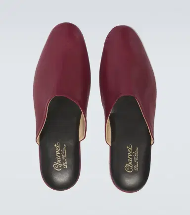 Charvet Leather slippers | Thumbnail 5