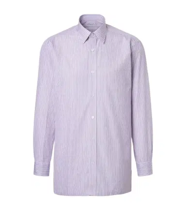Charvet Striped cotton shirt | Thumbnail 1