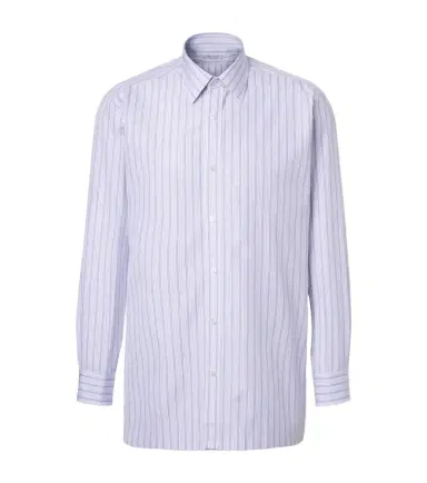 Charvet Striped cotton poplin shirt | Thumbnail 1