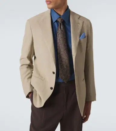 Charvet Silk paisley jacquard tie | Thumbnail 3