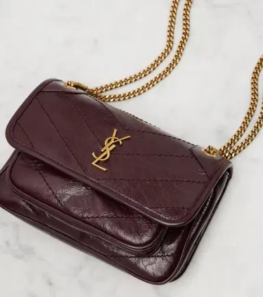 Saint Laurent Niki Cassandre Mini leather shoulder bag | Thumbnail 2 Saint Laurent Niki Cassandre Mini leather shoulder bag | Thumbnail 2