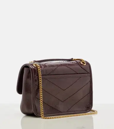 Saint Laurent Niki Cassandre Mini leather shoulder bag | Thumbnail 4 Saint Laurent Niki Cassandre Mini leather shoulder bag | Thumbnail 4