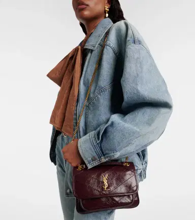 Saint Laurent Niki Cassandre Mini leather shoulder bag | Thumbnail 7 Saint Laurent Niki Cassandre Mini leather shoulder bag | Thumbnail 7