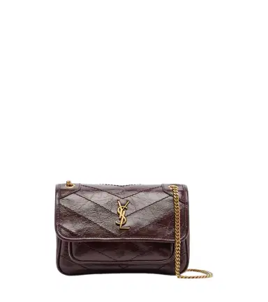 Saint Laurent Niki Cassandre Mini leather shoulder bag | Thumbnail 1 Saint Laurent Niki Cassandre Mini leather shoulder bag | Thumbnail 1