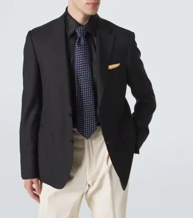 Charvet Silk jacquard tie | Thumbnail 2 Charvet Silk jacquard tie | Thumbnail 2