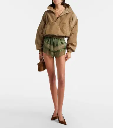 Saint Laurent Babylone Breteuil suede slingback pumps | Thumbnail 5