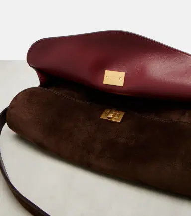 Balenciaga Le 7 Medium suede shoulder bag | Thumbnail 2 Balenciaga Le 7 Medium suede shoulder bag | Thumbnail 2